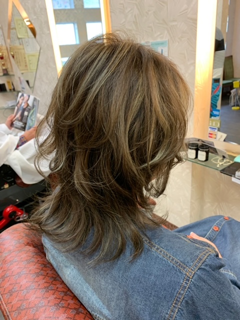 ☆白髪染めに見せないハイライト☆