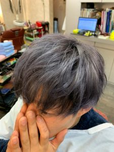☆メンズシルバーヘア☆