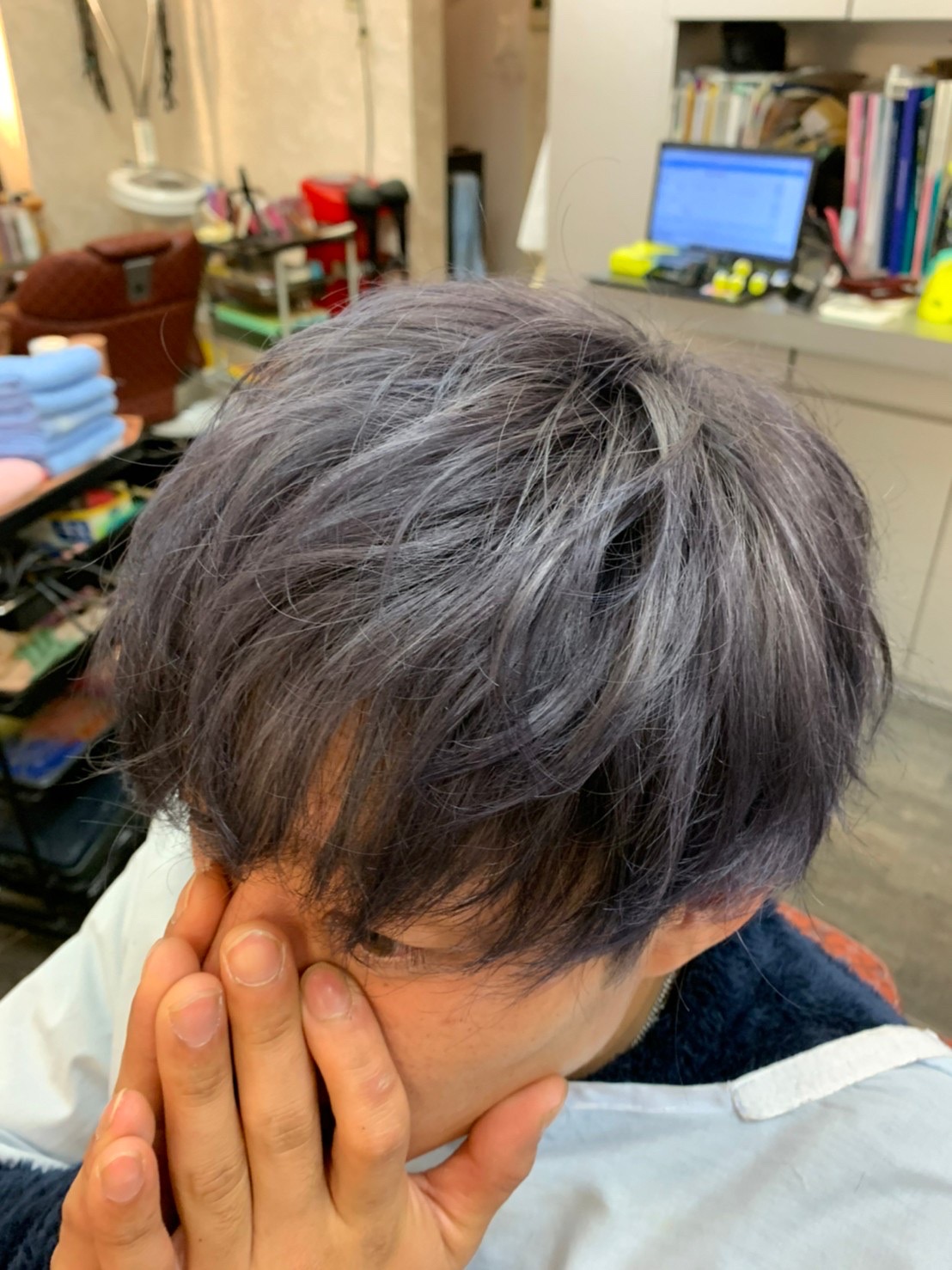 ☆メンズシルバーヘア☆