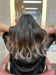 ☆ミルキーで裾カラー☆