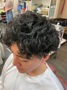 ☆ツーブロックスパイラルパーマスタイル☆