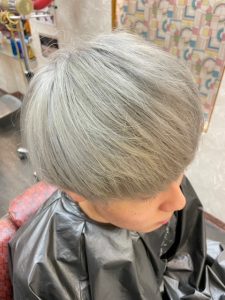 ☆ミルキーで仕上げるホワイトヘア☆